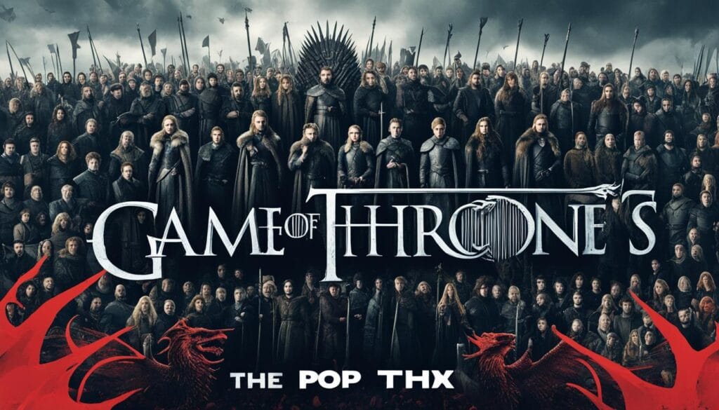 Game of Thrones influence on pop culture