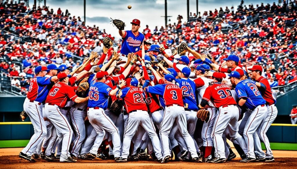 competitive baseball events