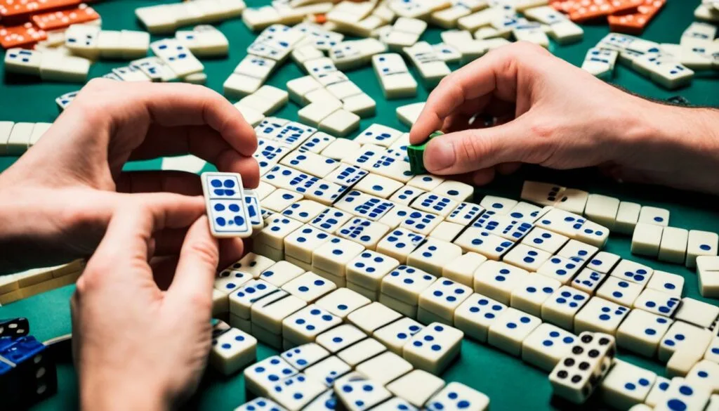 how to play dominoes game