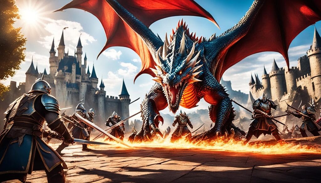 Fantasy card battles in offline TCG games