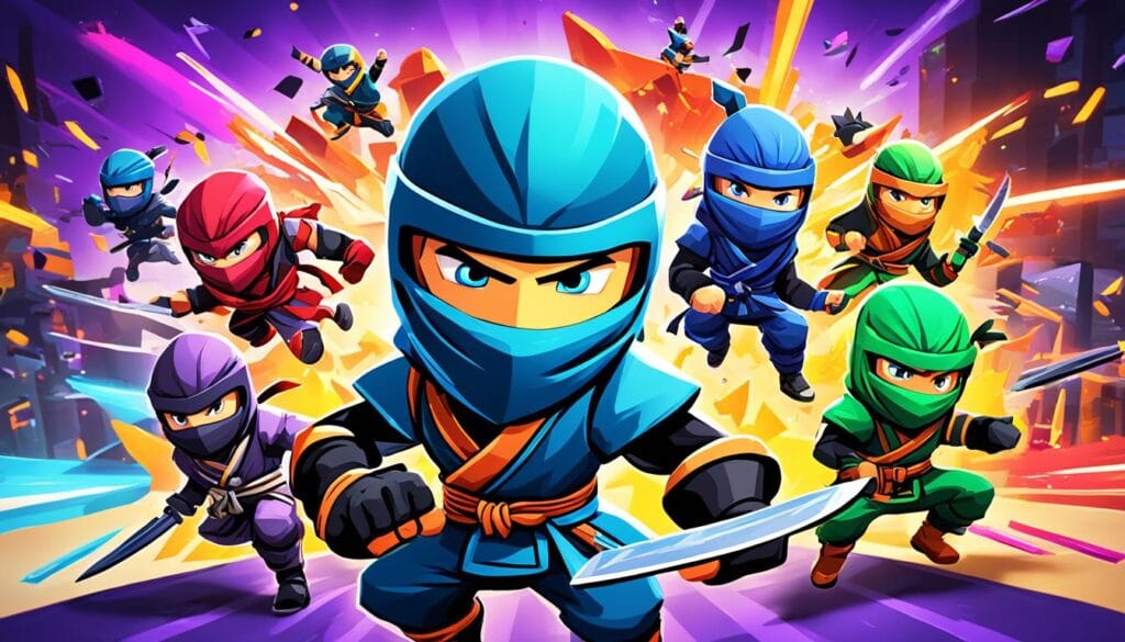 Innovative mobile games Ninja Party and I Am Your Beast