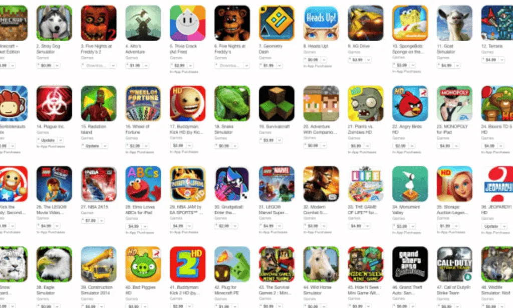 Popular Online Game Apps