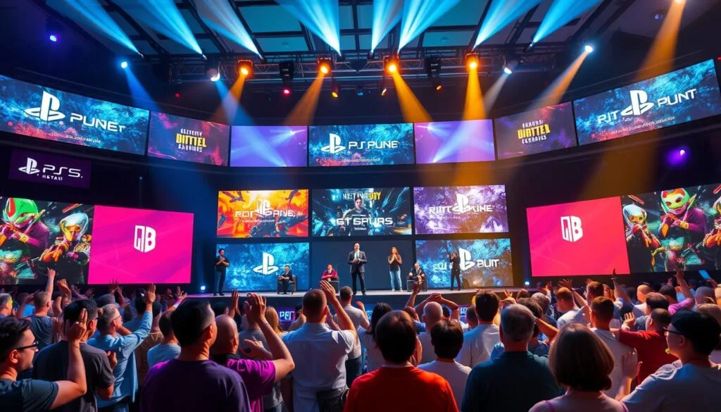 Major game studios announcing blockbuster titles Major game studios announcing blockbuster titles