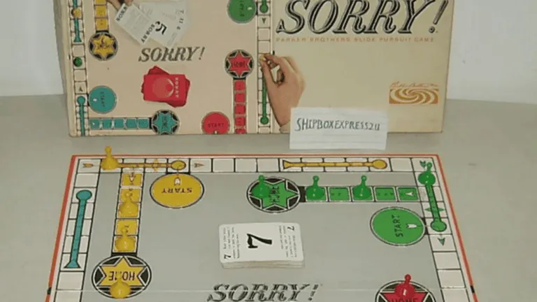 how to play sorry game board