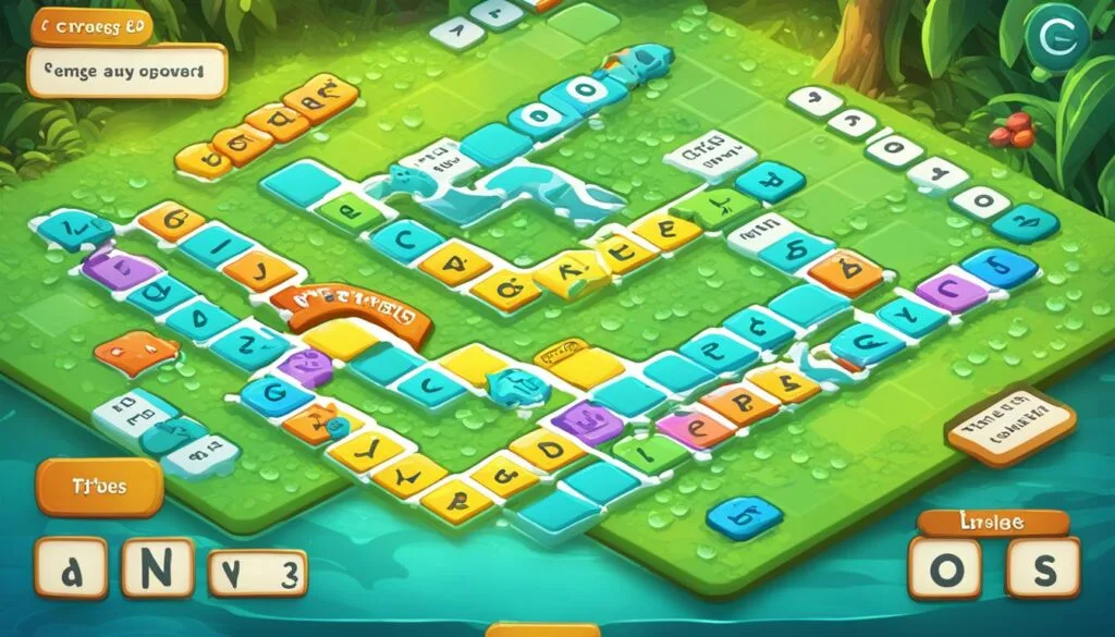 Wordscapes game interface Wordscapes game interface
