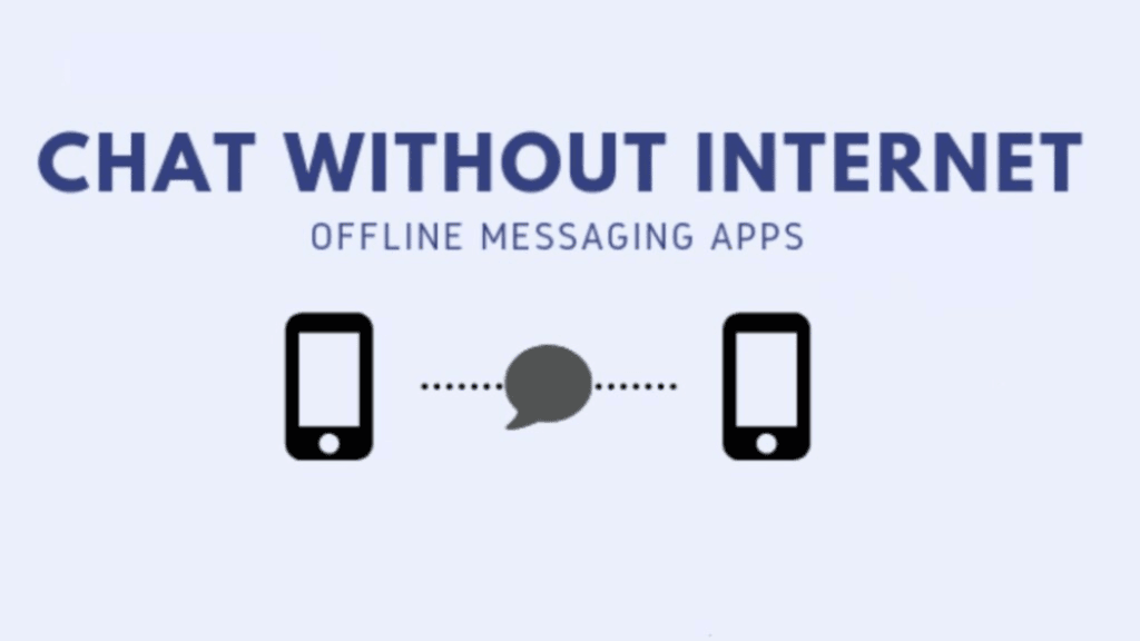 Offline messaging apps for off-grid communication