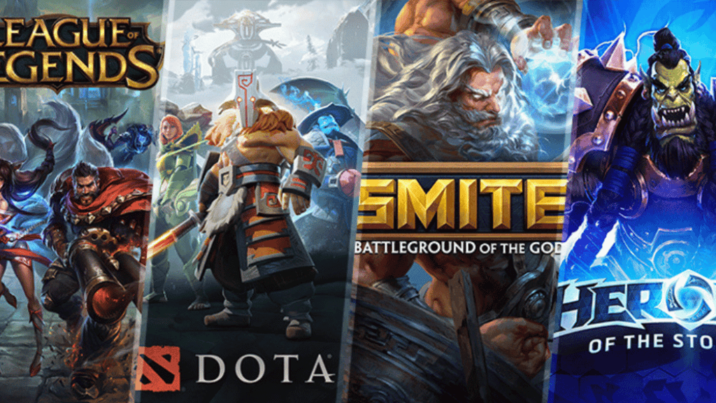 MOBA games with massive player communities