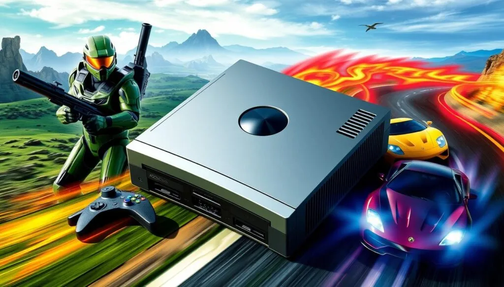 Halo 2 and Need for Speed on Xbox