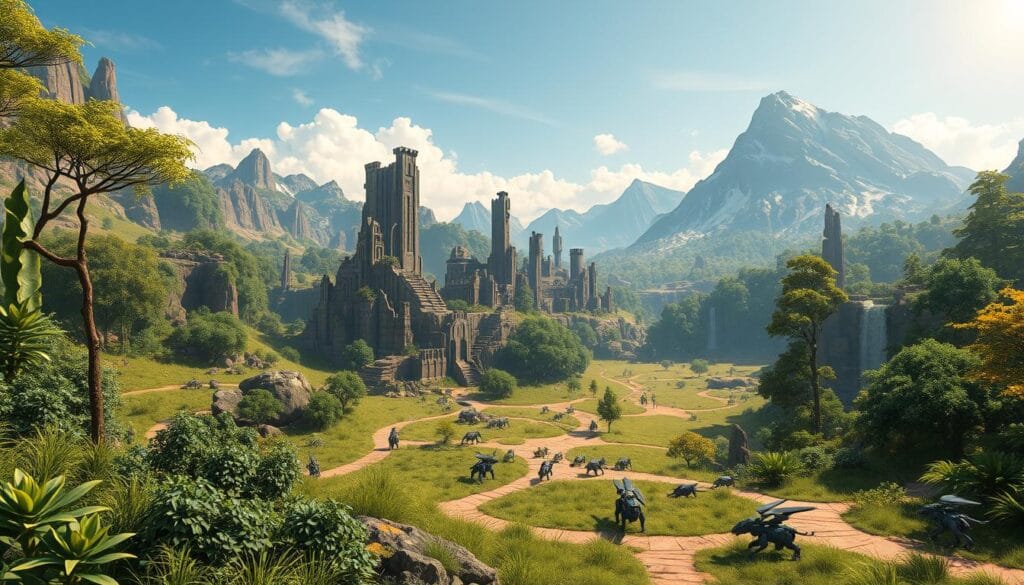 horizon forbidden west open world design