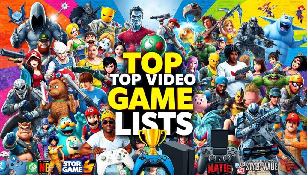 top video game lists