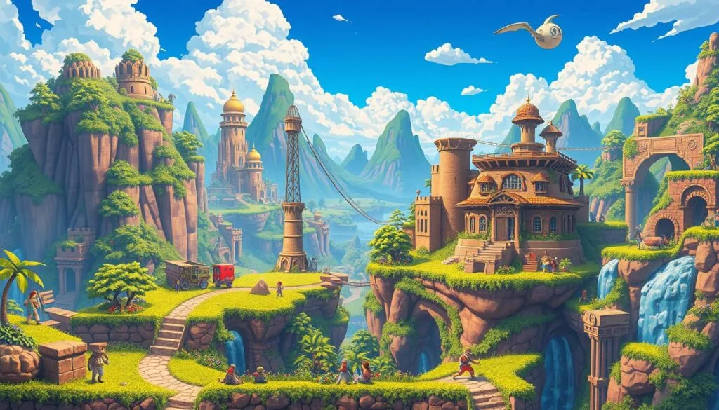 Classic games remade with updated graphics and improved gameplay