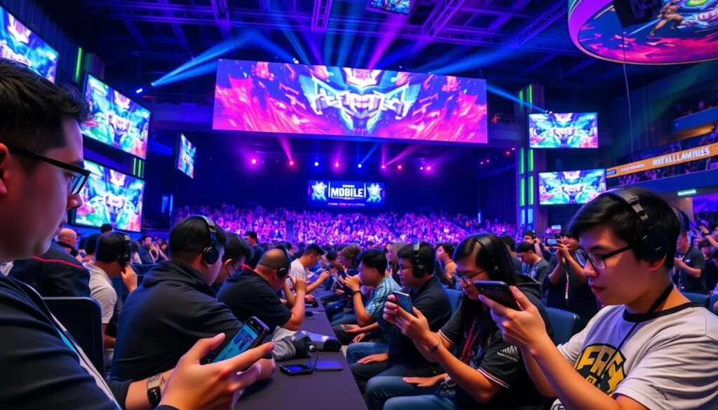 Mobile esports tournament