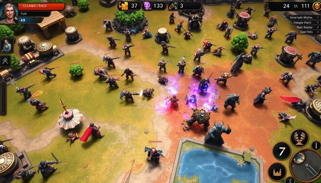 Multiplayer turn based strategy battles