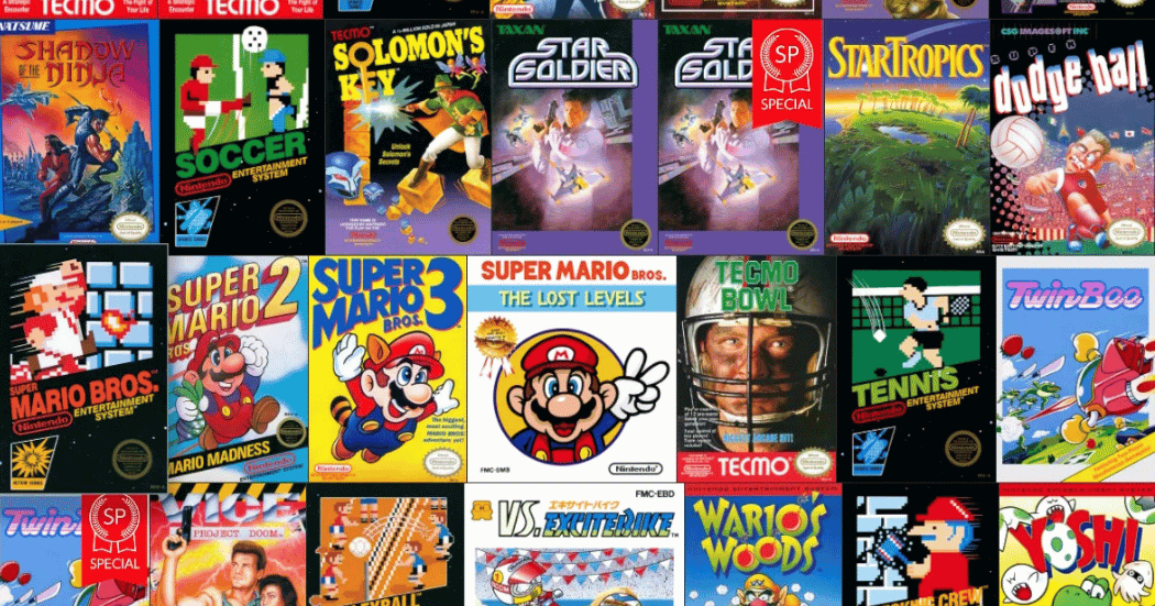 classic video games list