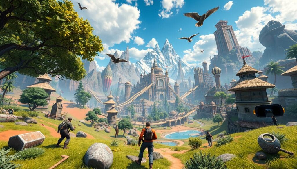 benefits of open world VR games