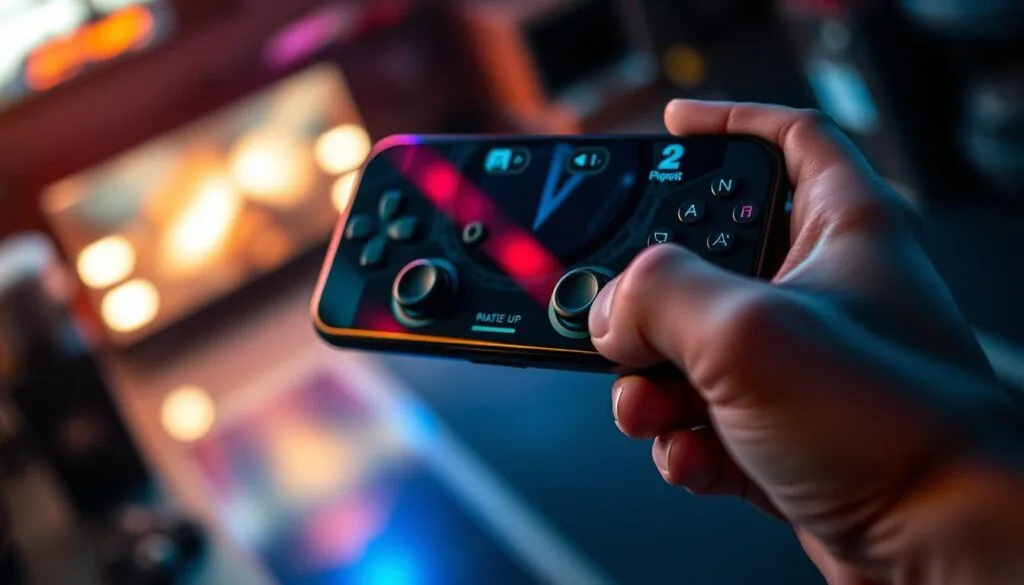 precision control with phone controller for mobile gaming