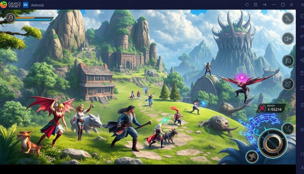 Adventurous Gameplay in Android RPGs