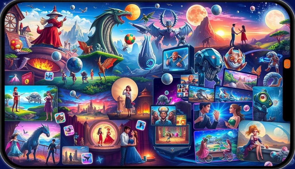 Diverse Genres in Adult Mobile Gaming