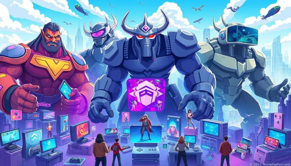 Mobile Gaming Titans