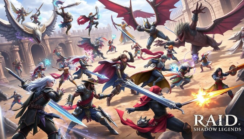 Raid: Shadow Legends Gameplay