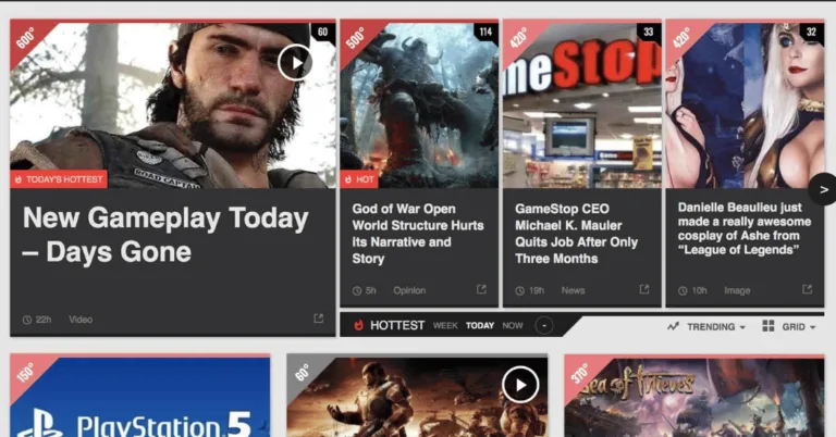 Discover the Top Gaming Websites for Every Gamers' Needs 1 top gaming websites