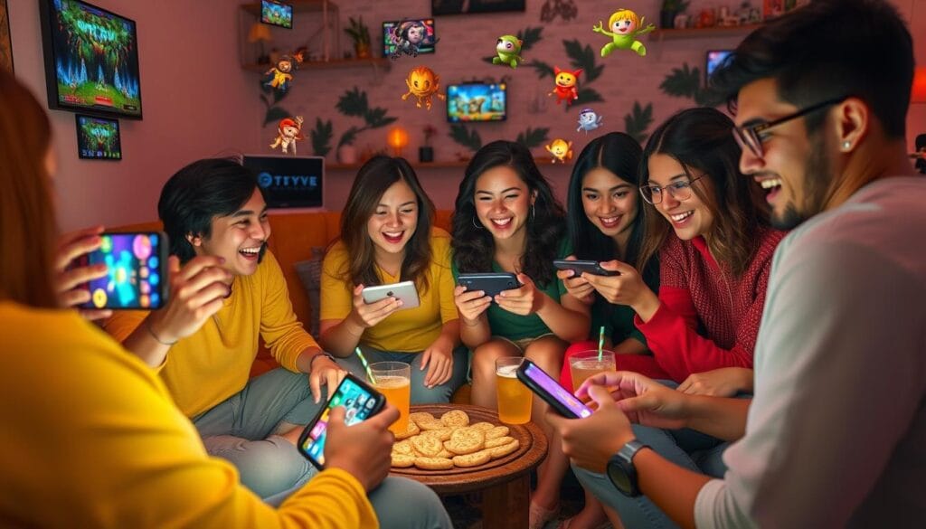 mobile multiplayer online games