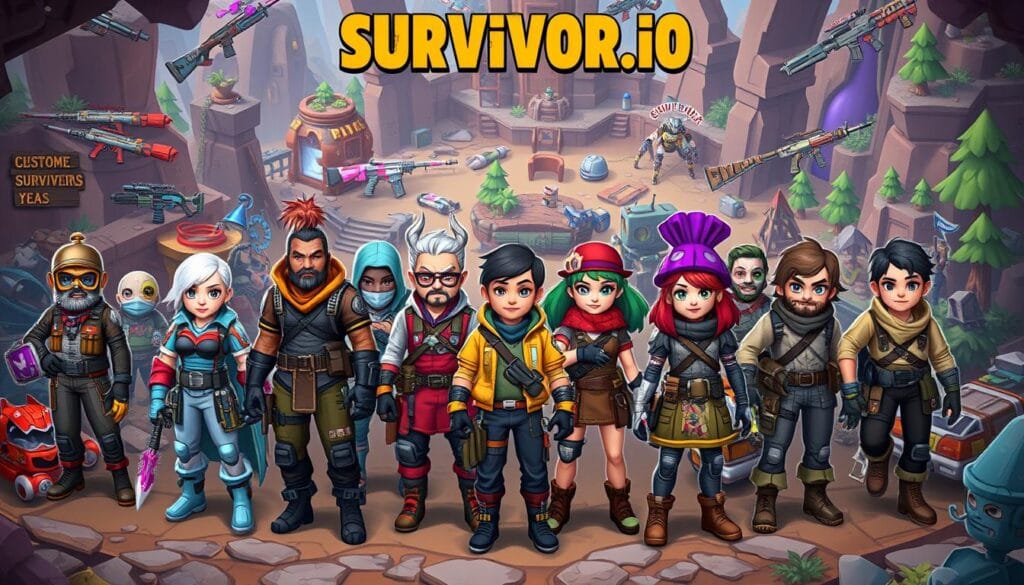 Character customization in Survivor.io