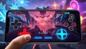 Mobile Best Action Game Inputs Example