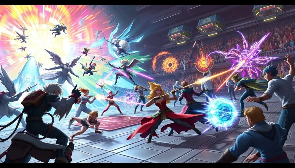 Multiplayer action games