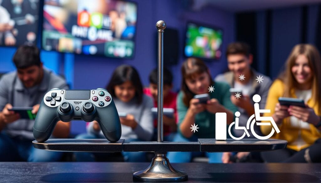 balancing game inputs for accessibility