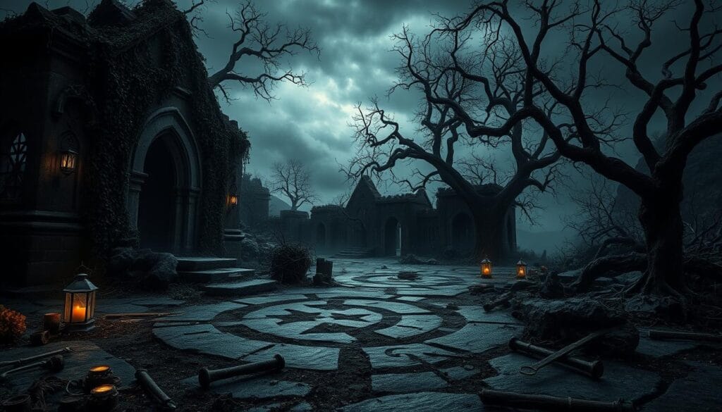 game design principles for gothic themes