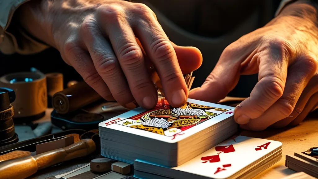 Deck building process Deck building process