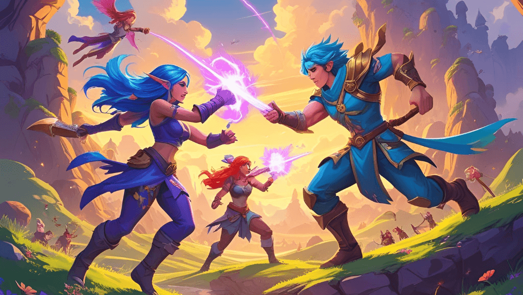 game art style