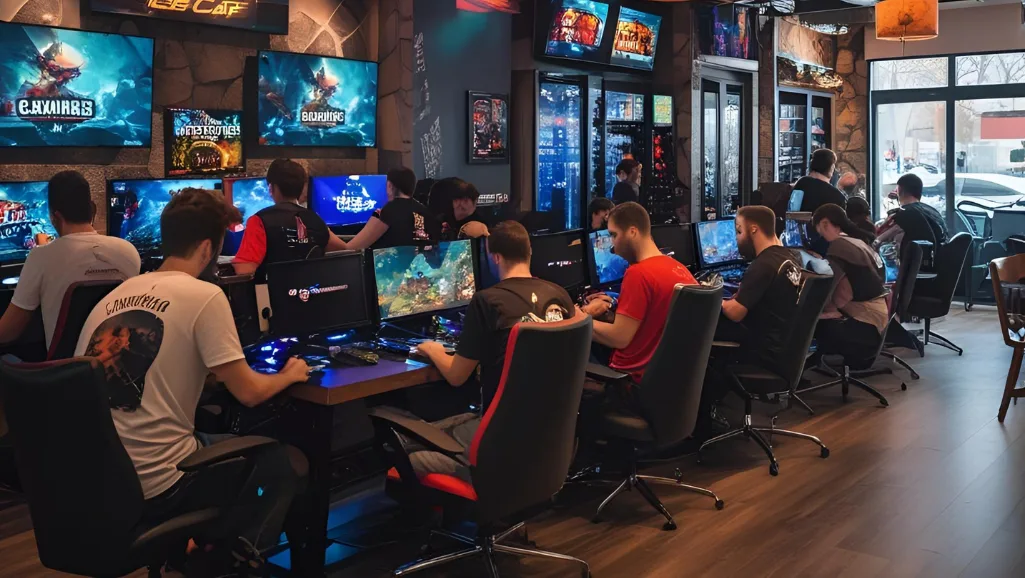 gaming cafe