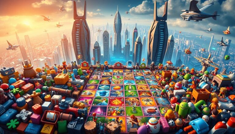 types of mobile games