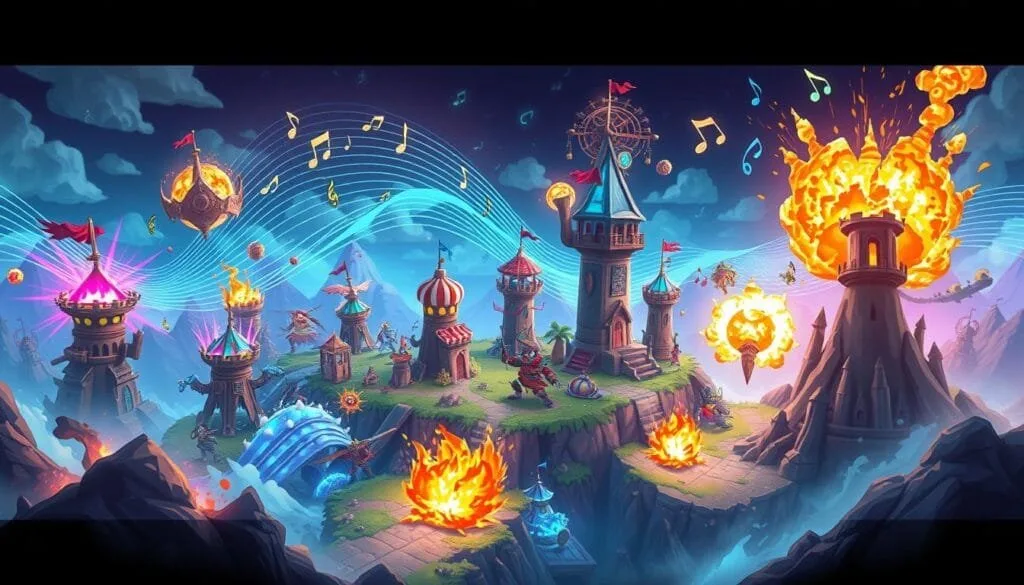 immersive audio in tower defense games